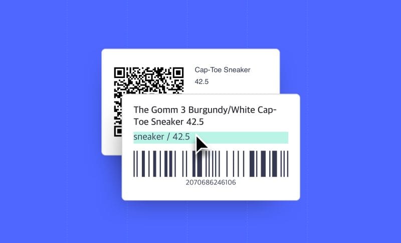 BoxHero Barcode Custom Labels