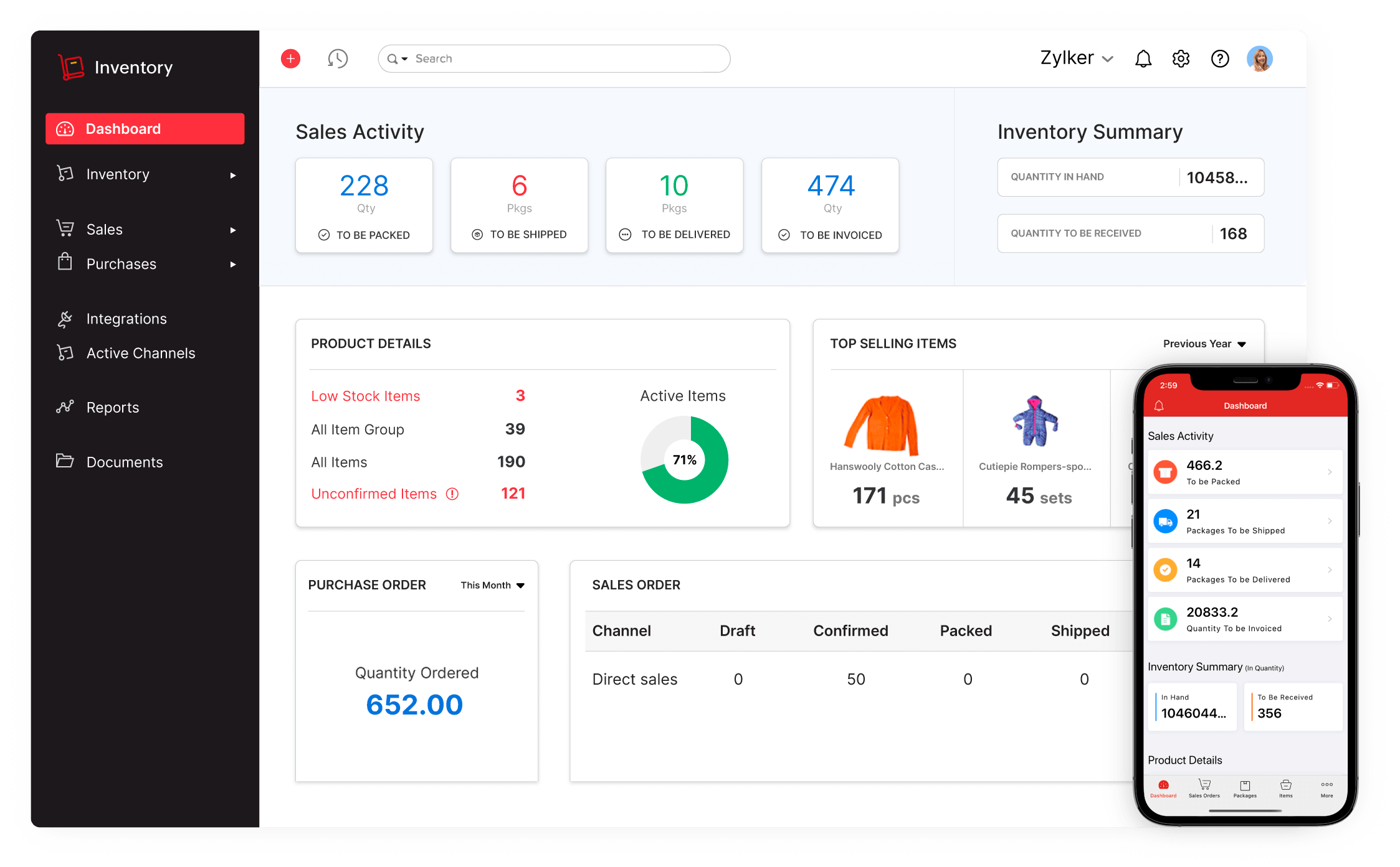 출처: Zoho Inventory